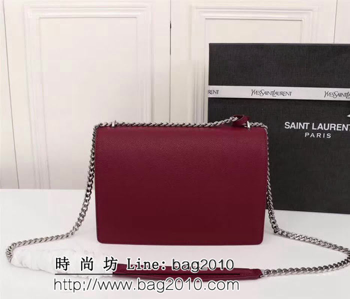 YSL聖羅蘭 爆款出擊 王子文同款原版牛皮SAINT LAURENT 前翻蓋手袋 可肩背斜挎 26606 YAS1106